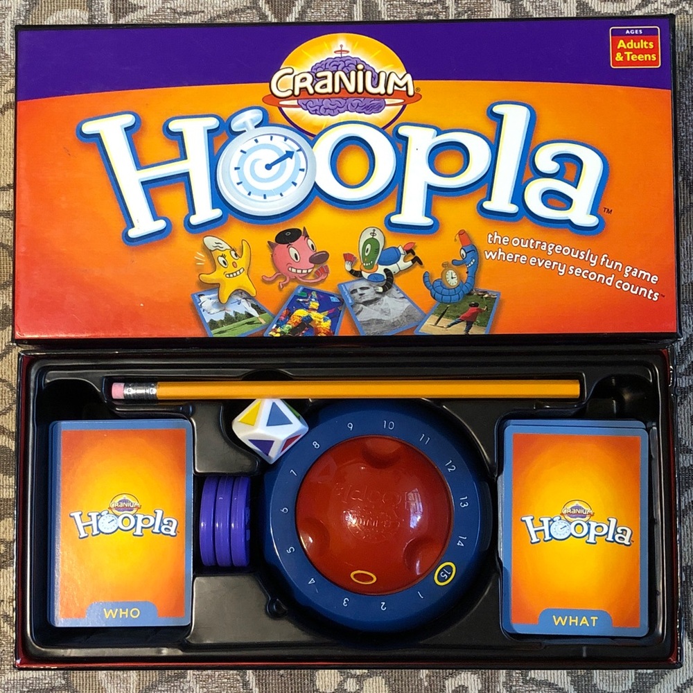 Hoopla Game by Cranium - The Outrageously Fun Game Where Every Second Counts